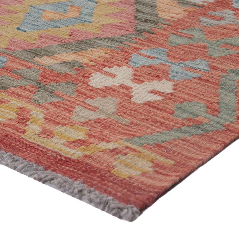 Kelim Carpet - Splash - 131 x 76 cm - flerfärgad