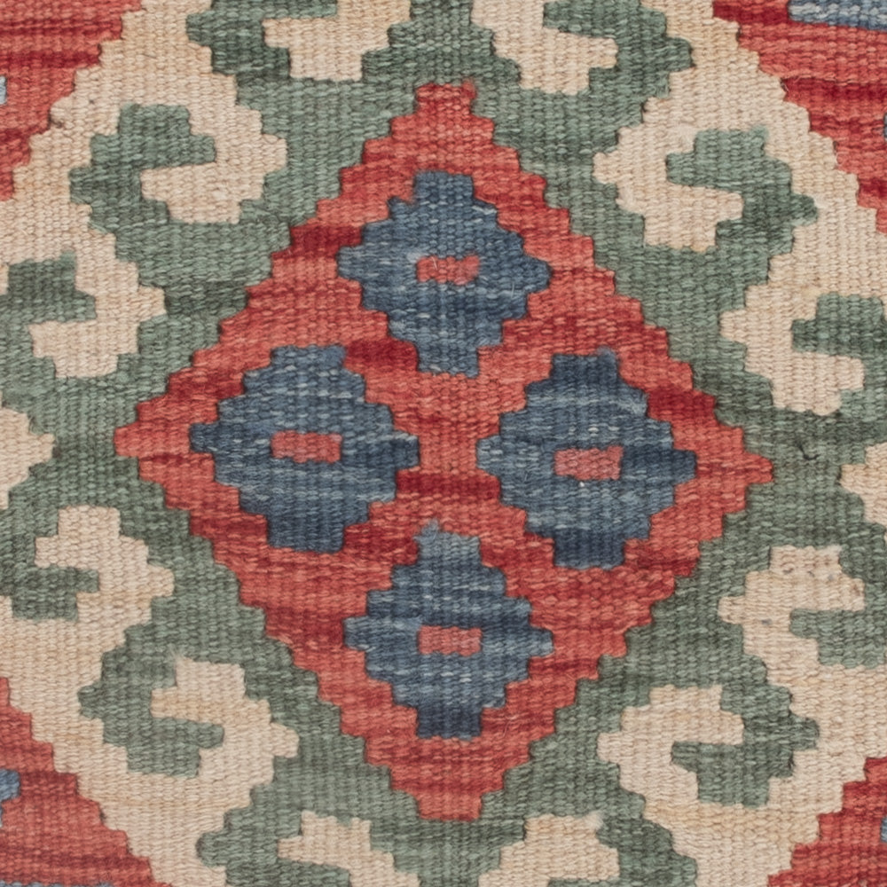 Kelim Teppich - Splash - 131 x 80 cm - mehrfarbig