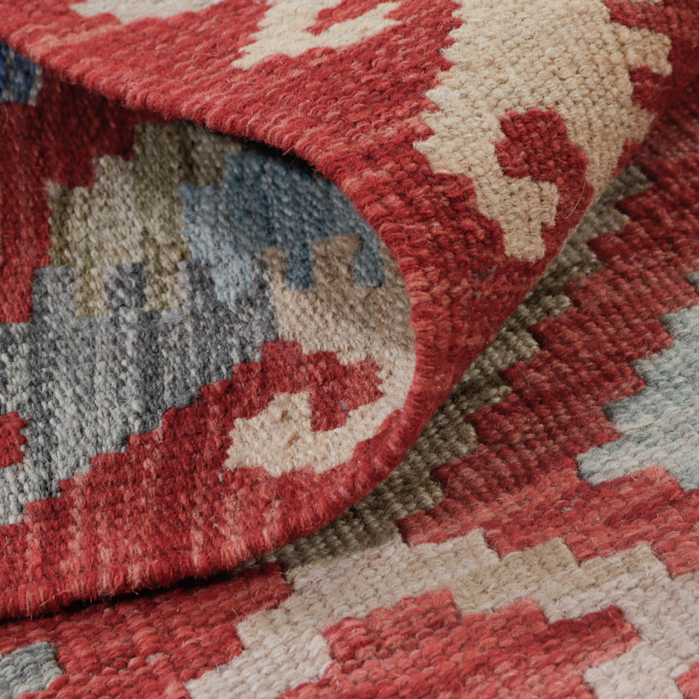 Kelim Carpet - Splash - 124 x 75 cm - flerfärgad