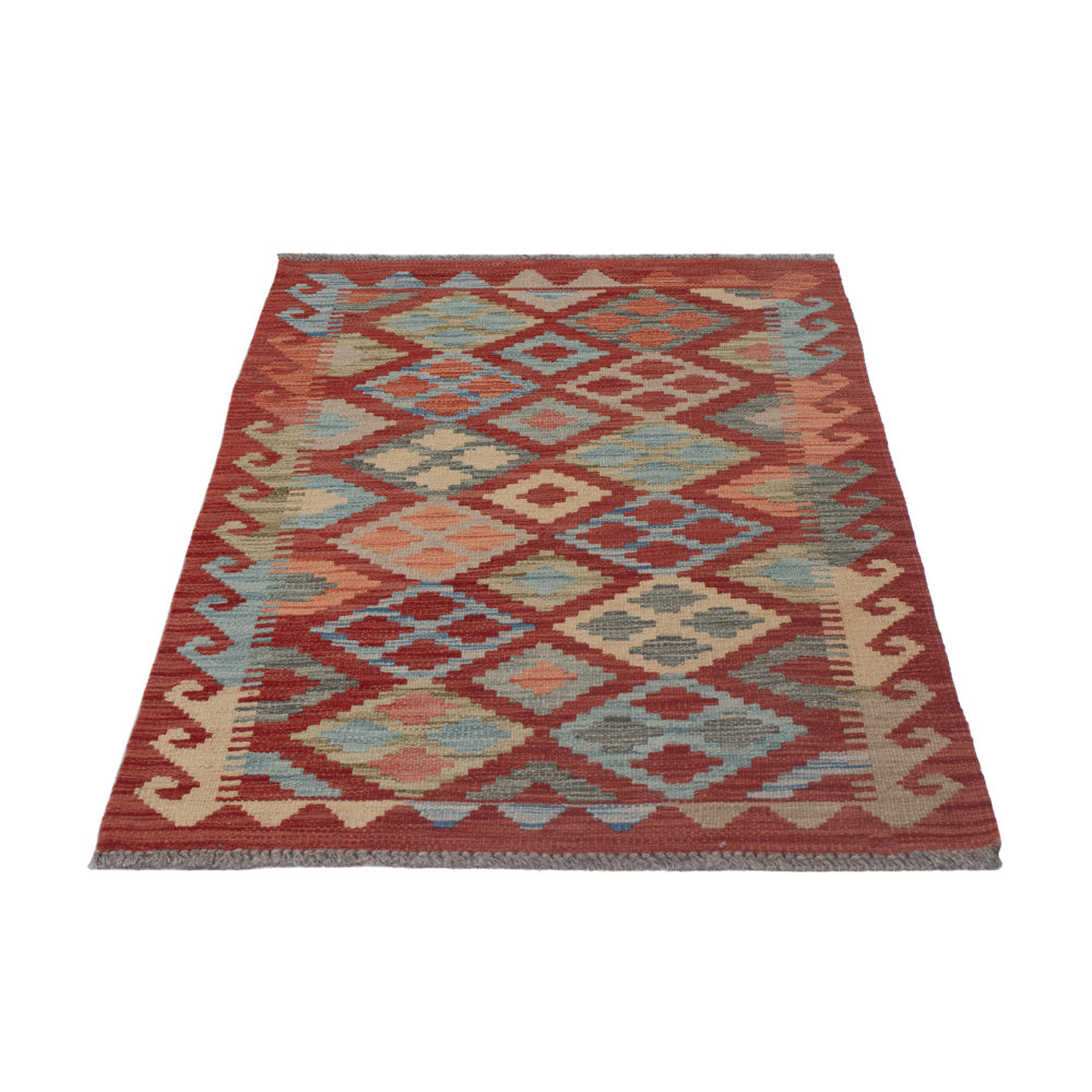 Kelim Carpet - Splash - 124 x 75 cm - flerfärgad