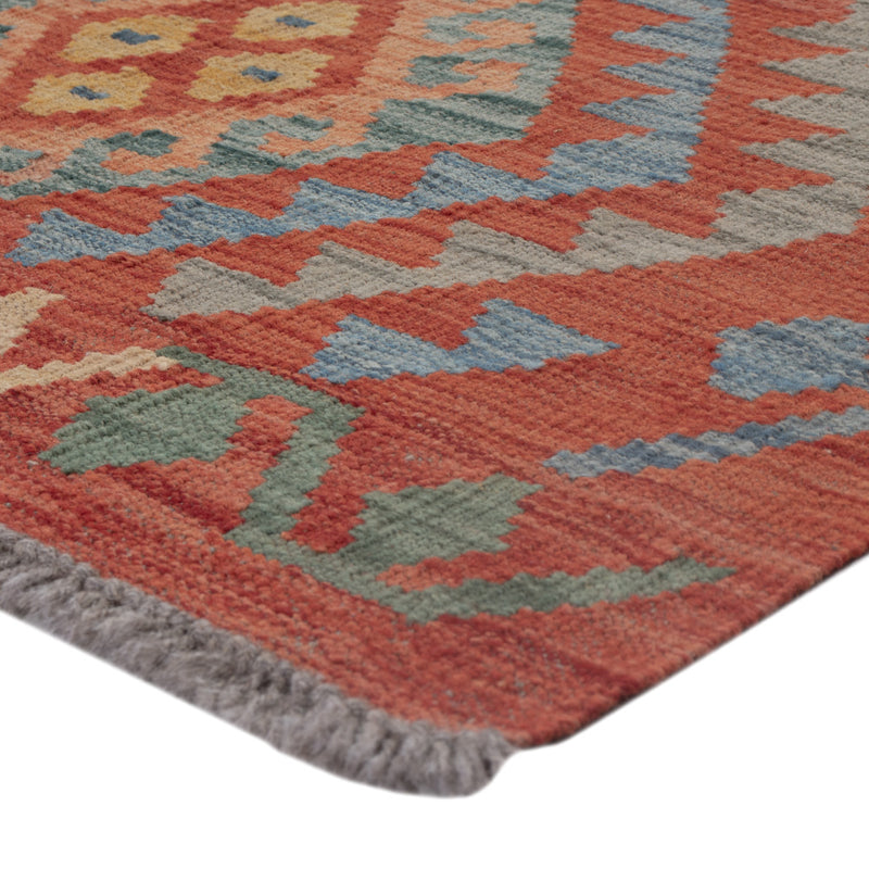 Kelim Teppich - Splash - 130 x 83 cm - mehrfarbig