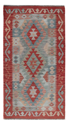 Kelim Teppich - Splash - 154 x 83 cm - mehrfarbig