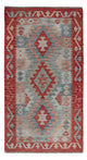 Kelim Carpet - Splash - 154 x 83 cm - flerfärgad