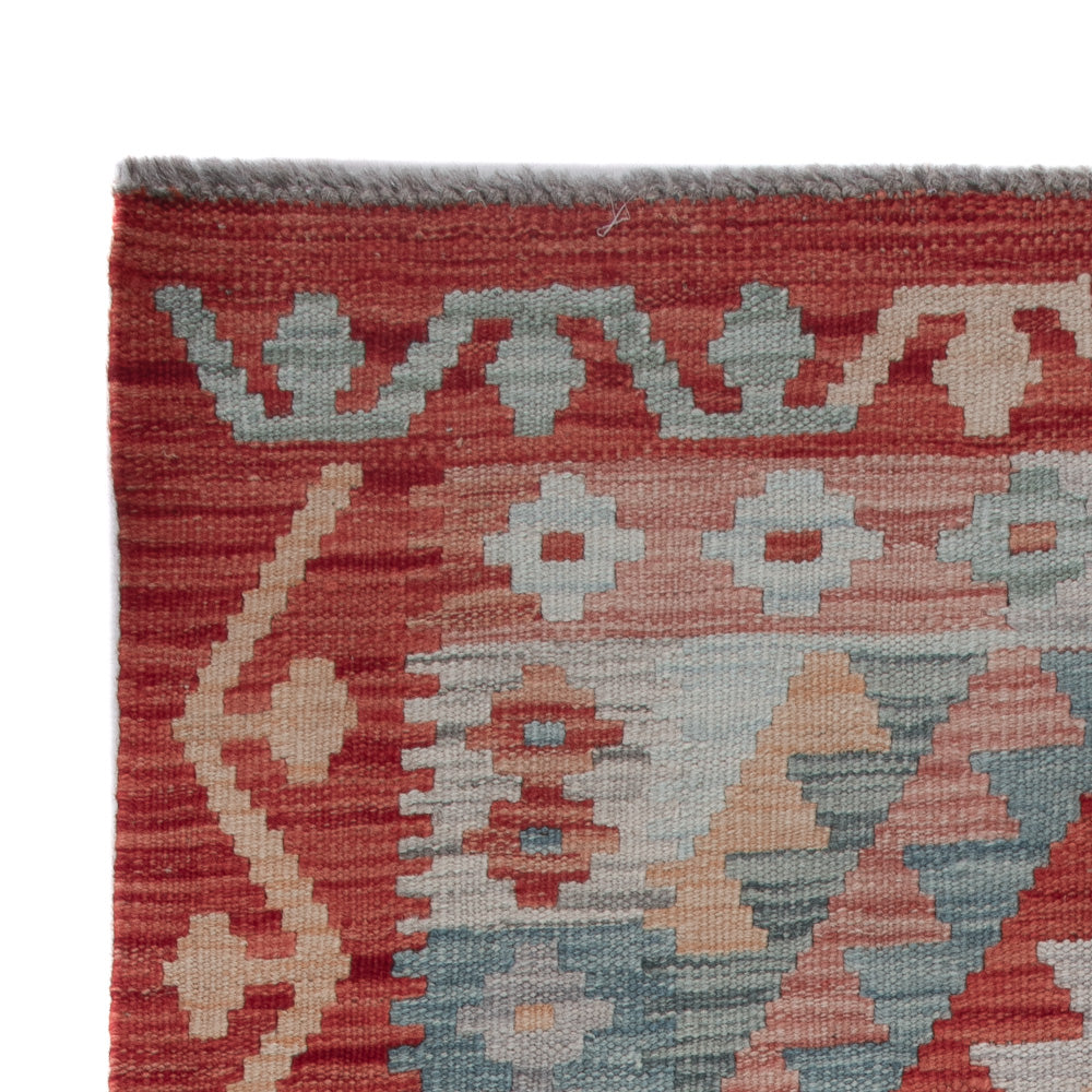Kelim Carpet - Splash - 154 x 83 cm - flerfärgad