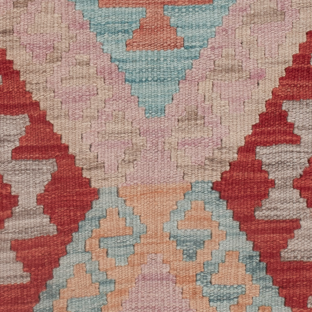 Kelim Teppich - Splash - 129 x 78 cm - mehrfarbig
