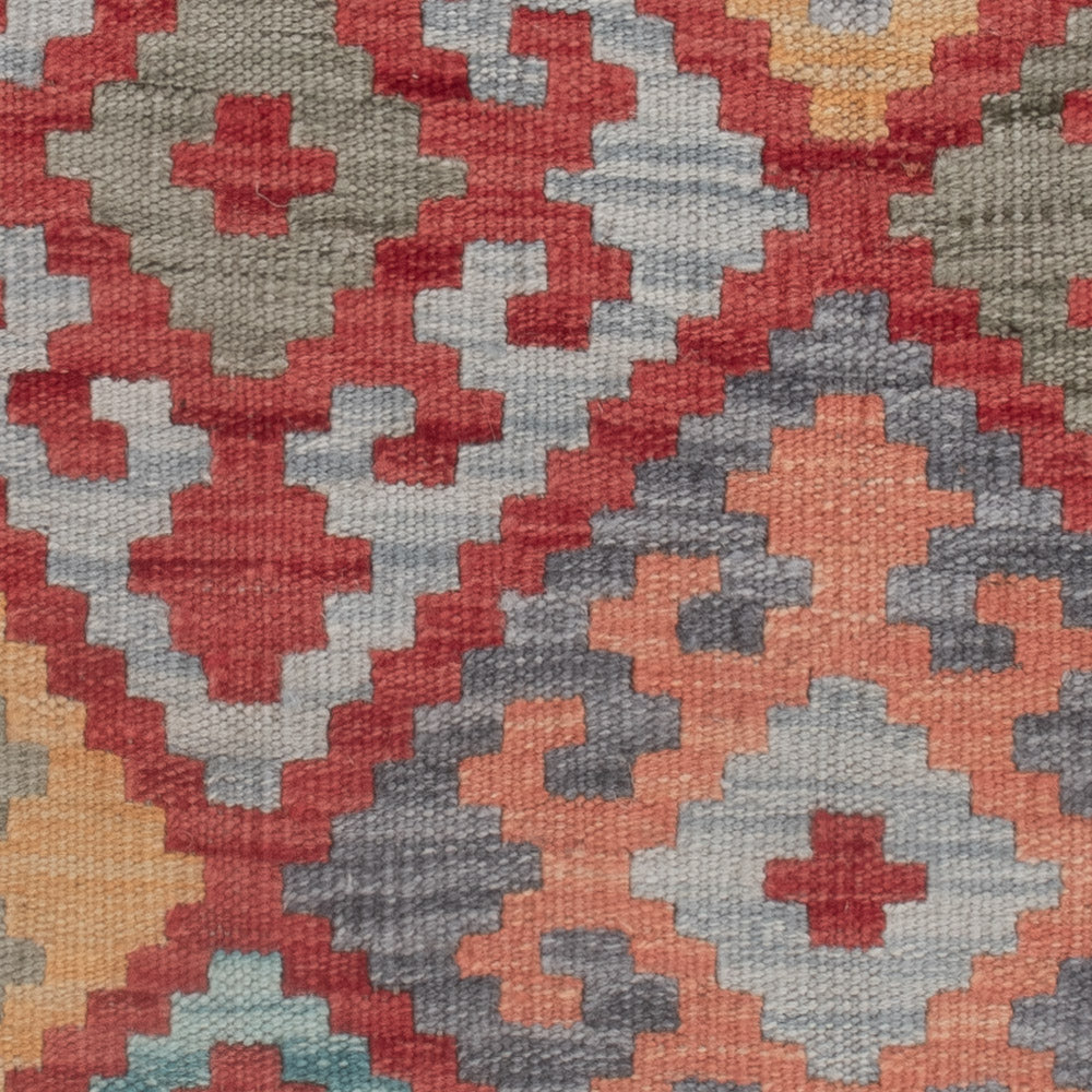 Kelim Teppich - Splash - 130 x 79 cm - mehrfarbig