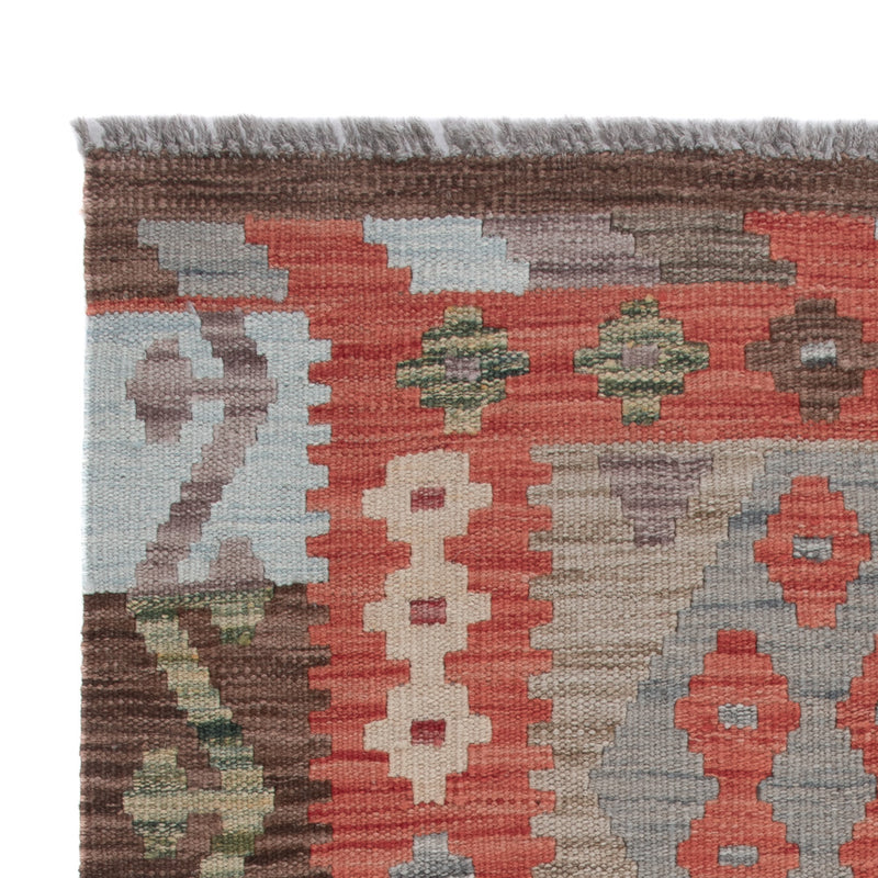 Kelim Teppich - Splash - 131 x 83 cm - mehrfarbig