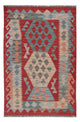 Kelim Carpet - Splash - 124 x 81 cm - flerfärgad