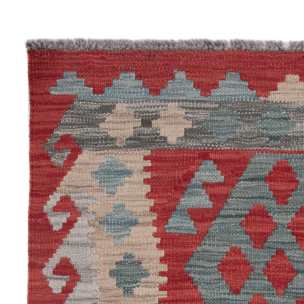 Kelim Carpet - Splash - 124 x 81 cm - flerfärgad