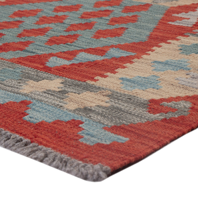 Kelim Carpet - Splash - 124 x 81 cm - flerfärgad