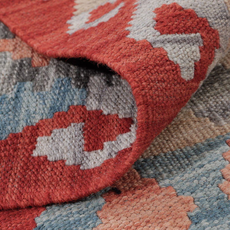 Kelim Carpet - Splash - 124 x 81 cm - flerfärgad
