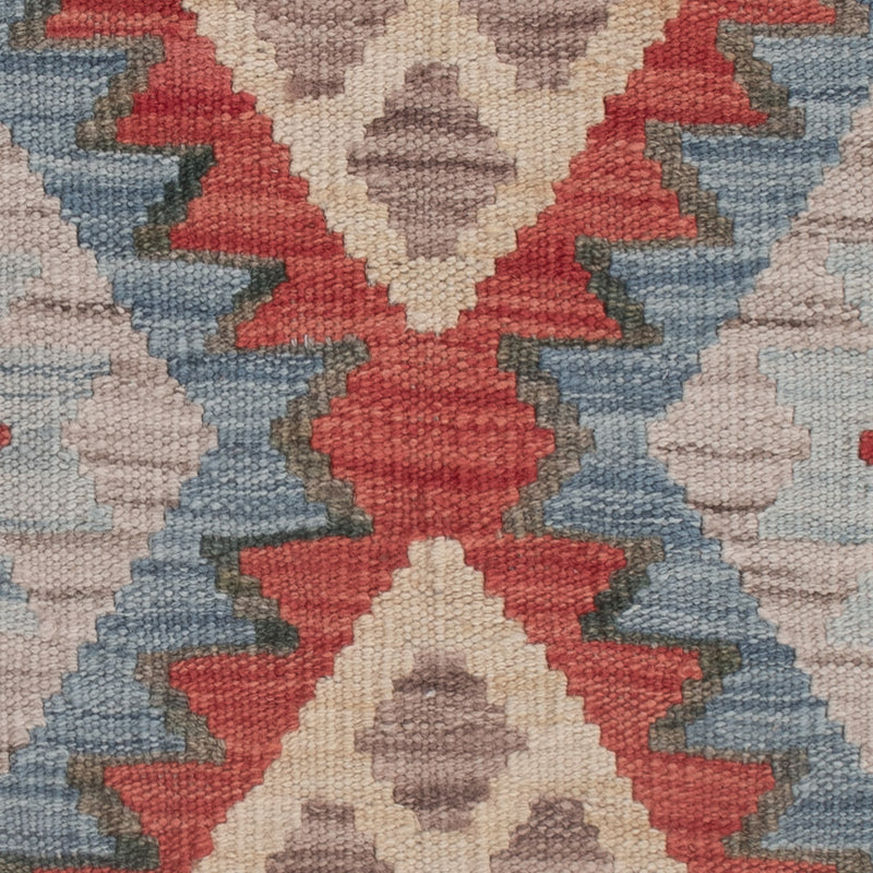 Kelim Teppich - Splash - 114 x 85 cm - mehrfarbig