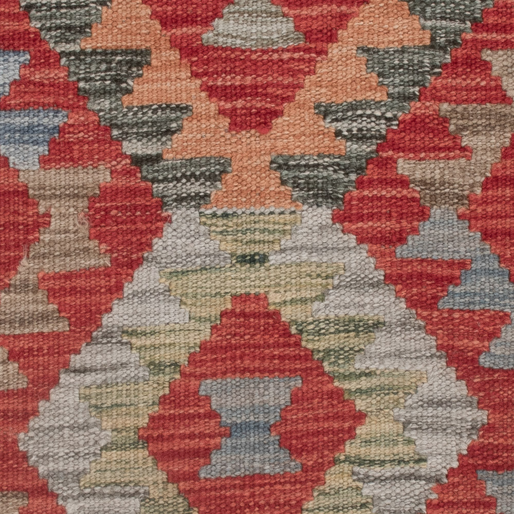 Kelim Teppich - Splash - 131 x 86 cm - mehrfarbig