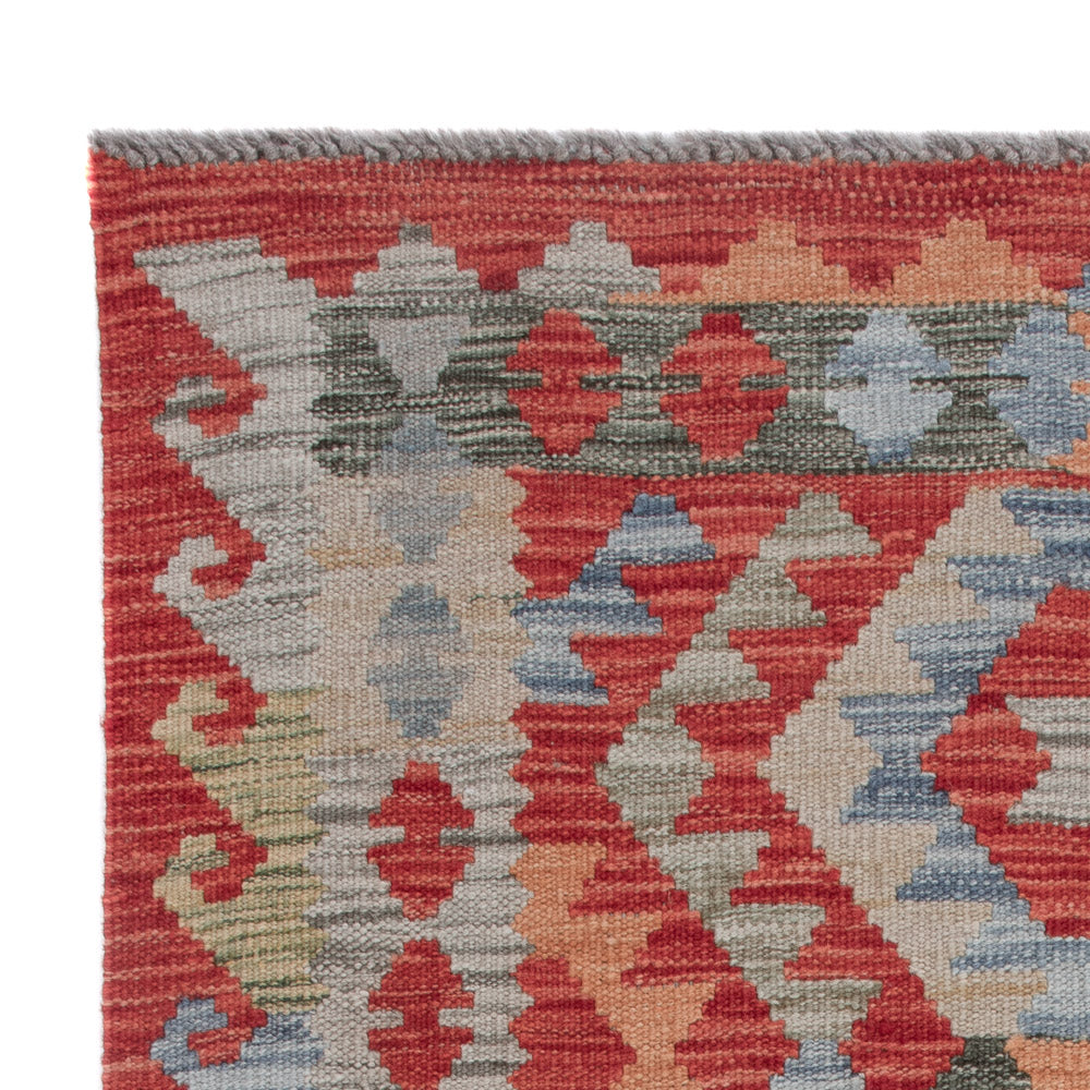 Kelim Carpet - Splash - 131 x 86 cm - flerfärgad