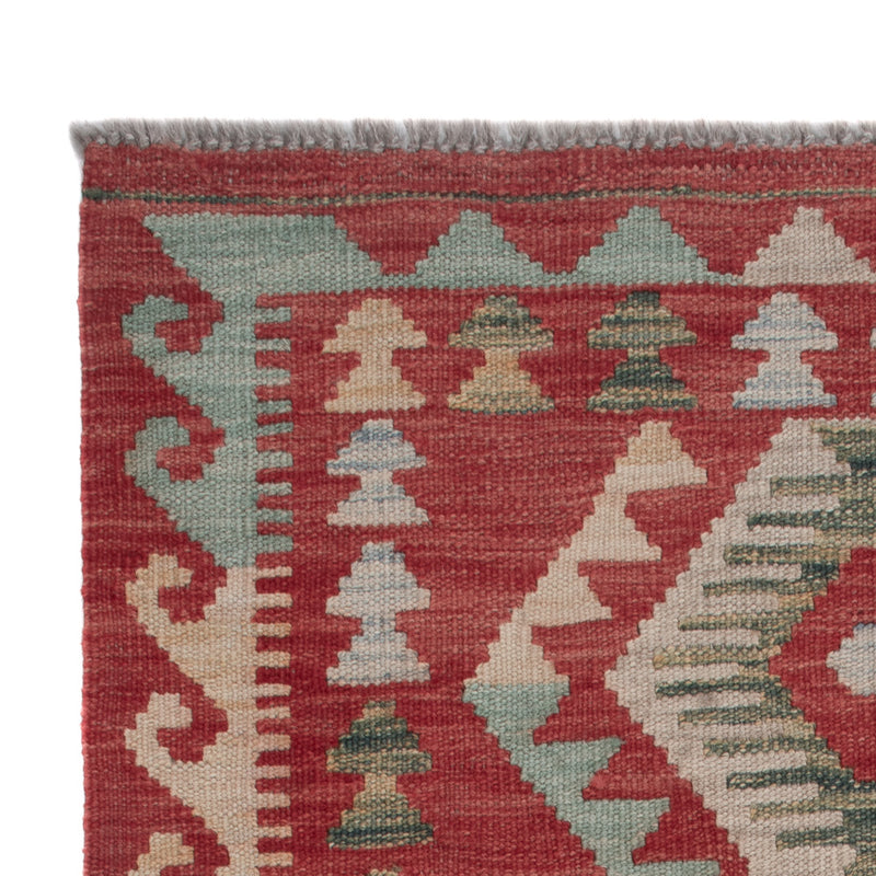 Kelim Teppich - Splash - 131 x 77 cm - mehrfarbig