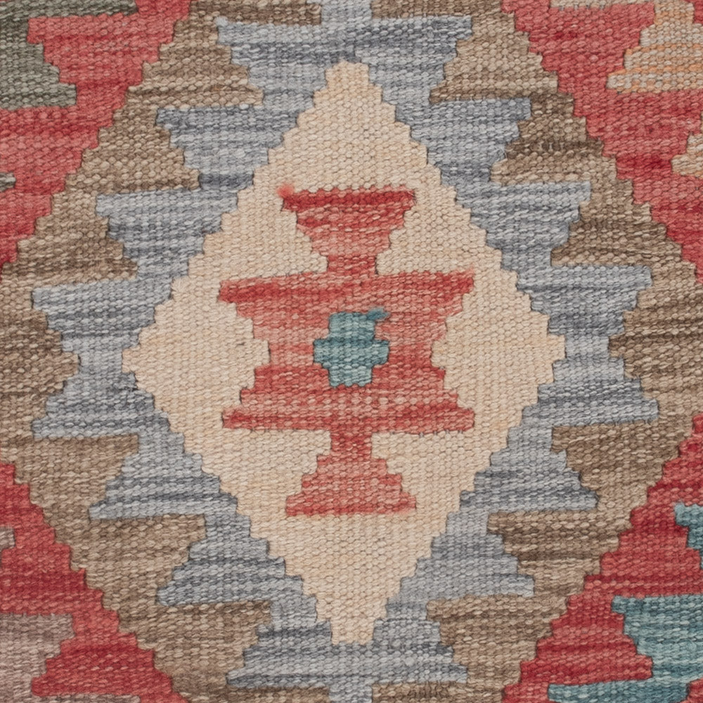 Kelim Teppich - Splash - 147 x 77 cm - mehrfarbig