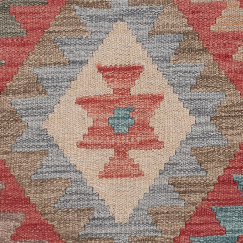 Kelim Teppich - Splash - 147 x 77 cm - mehrfarbig