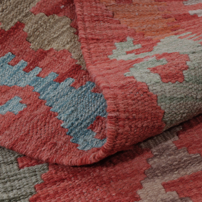 Kelim Teppich - Splash - 147 x 77 cm - mehrfarbig