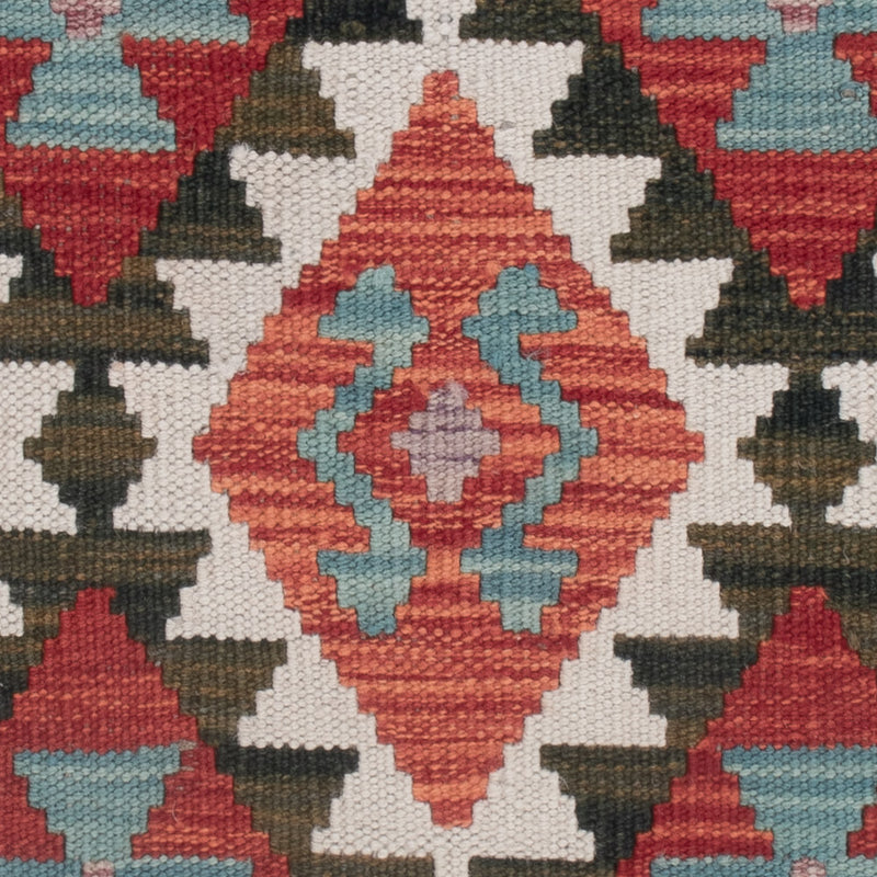 Kelim Carpet - Splash - 123 x 89 cm - flerfärgad