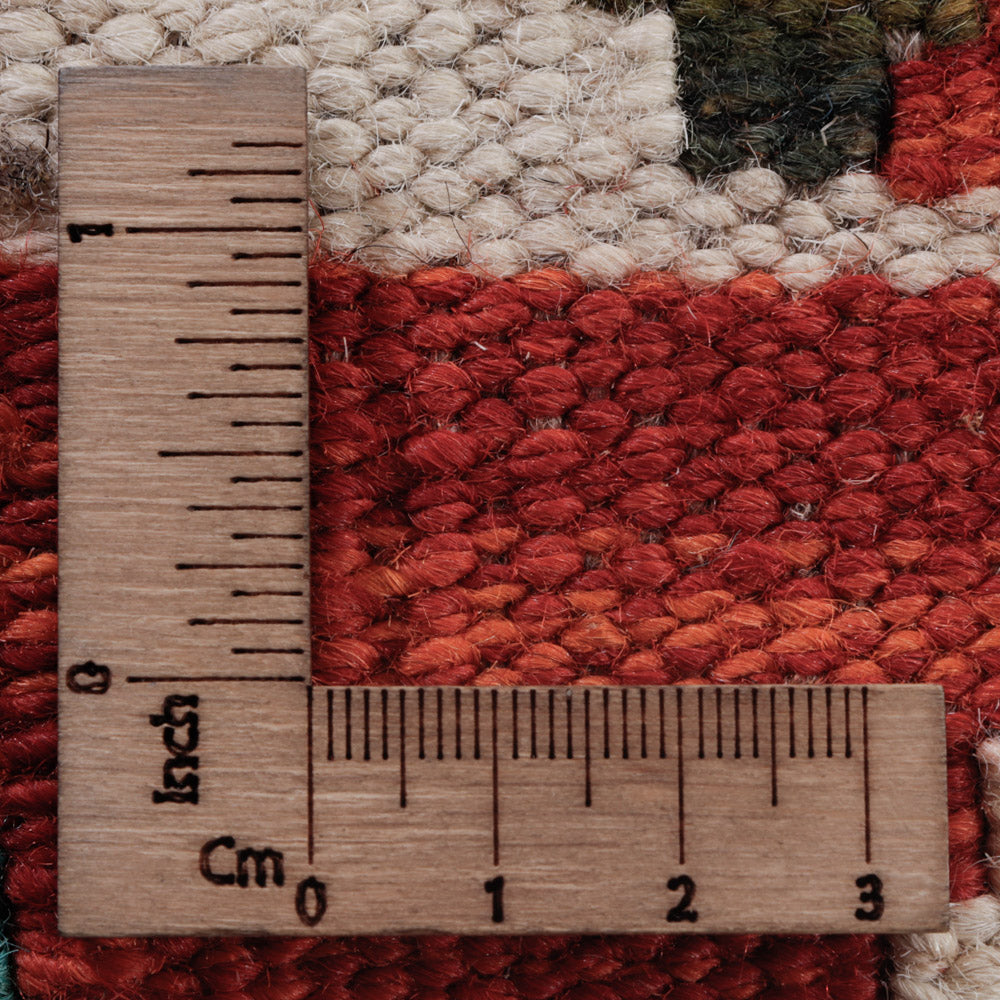 Kelim Carpet - Splash - 123 x 89 cm - flerfärgad