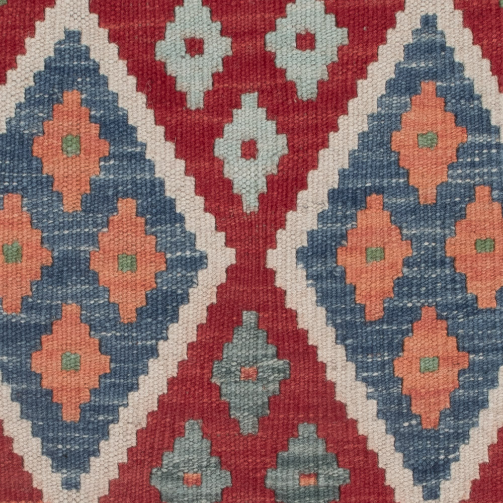 Kelim Carpet - Splash - 131 x 85 cm - flerfärgad