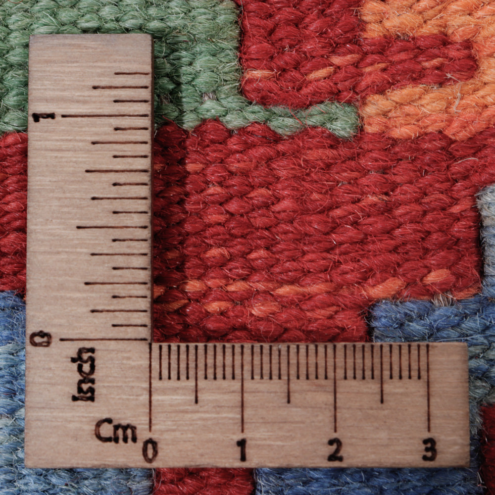 Kelim Teppich - Splash - 136 x 81 cm - mehrfarbig