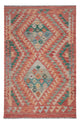 Kelim Carpet - Splash - 130 x 83 cm - flerfärgad