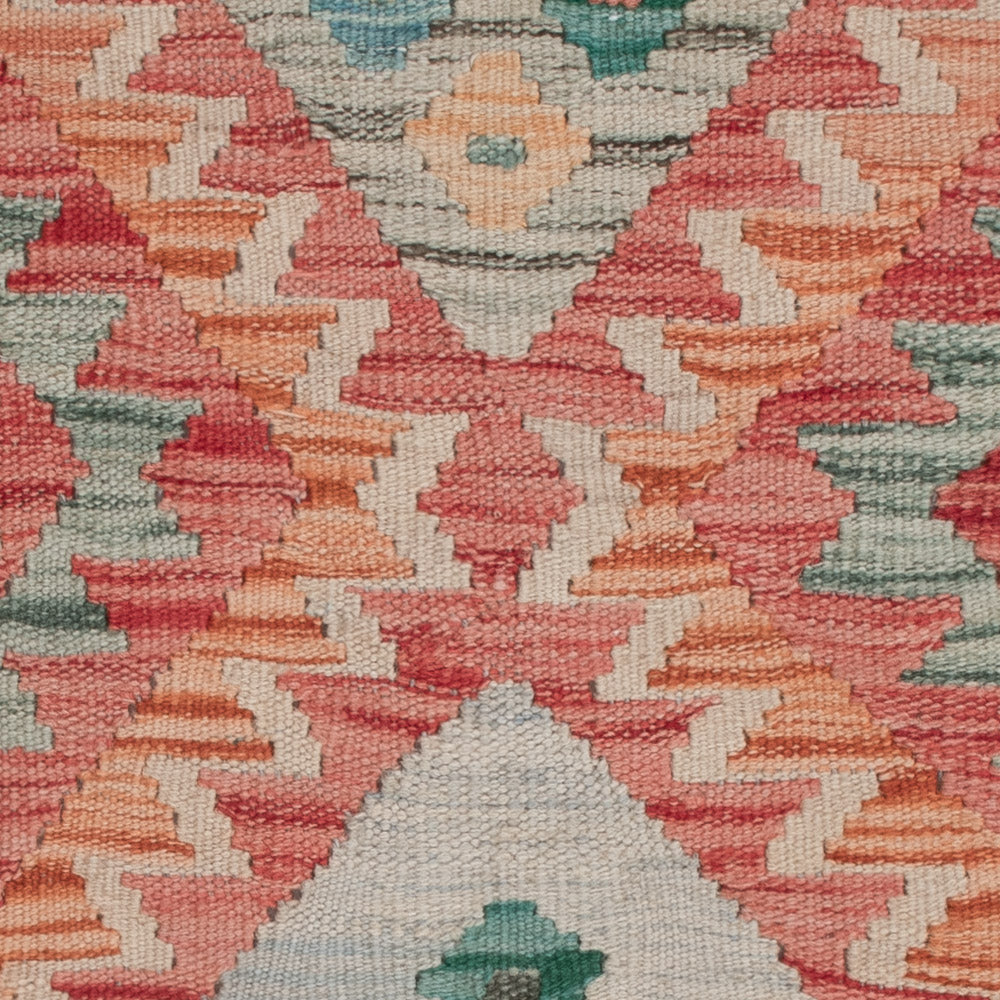 Kelim Teppich - Splash - 130 x 83 cm - mehrfarbig