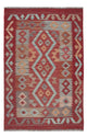 Kelim Carpet - Splash - 123 x 79 cm - flerfärgad