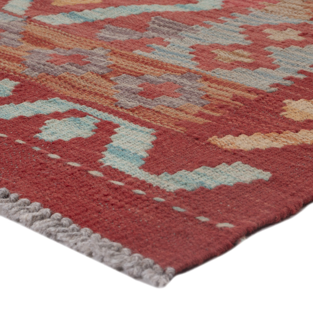 Kelim Carpet - Splash - 123 x 79 cm - flerfärgad