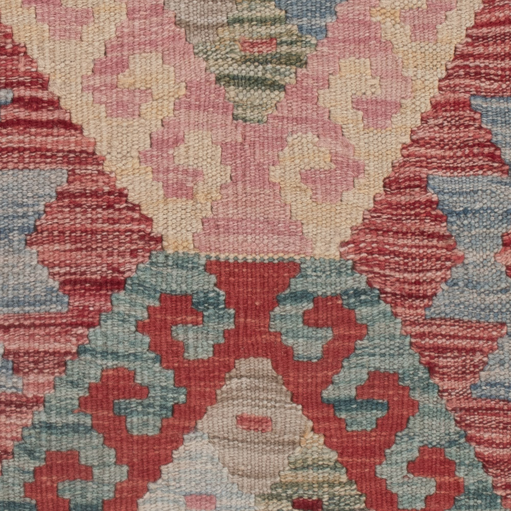 Kelim Carpet - Splash - 131 x 81 cm - flerfärgad