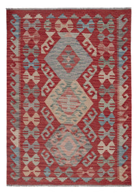 Kelim Carpet - Splash - 122 x 83 cm - flerfärgad