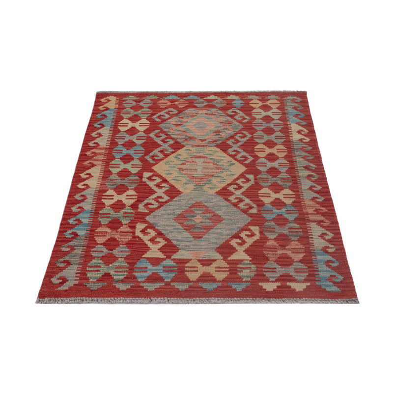 Kelim Carpet - Splash - 122 x 83 cm - flerfärgad