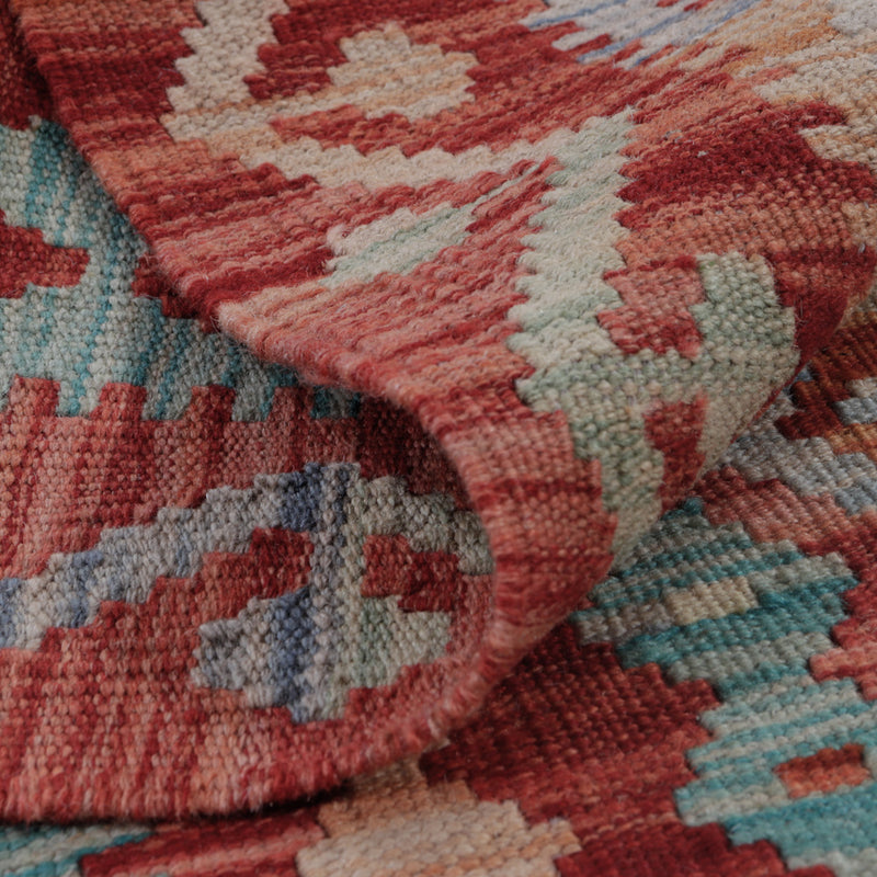 Kelim Teppich - Splash - 127 x 88 cm - mehrfarbig