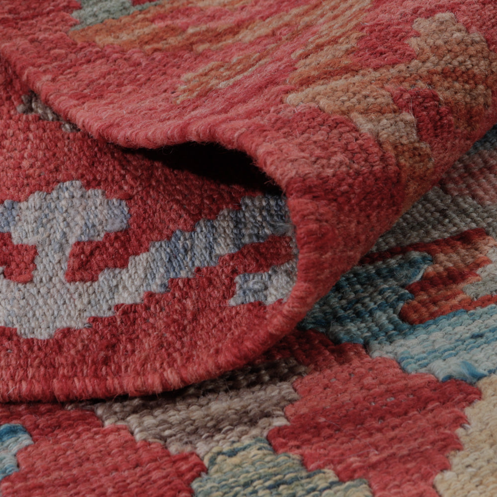 Kelim Teppich - Splash - 130 x 81 cm - mehrfarbig