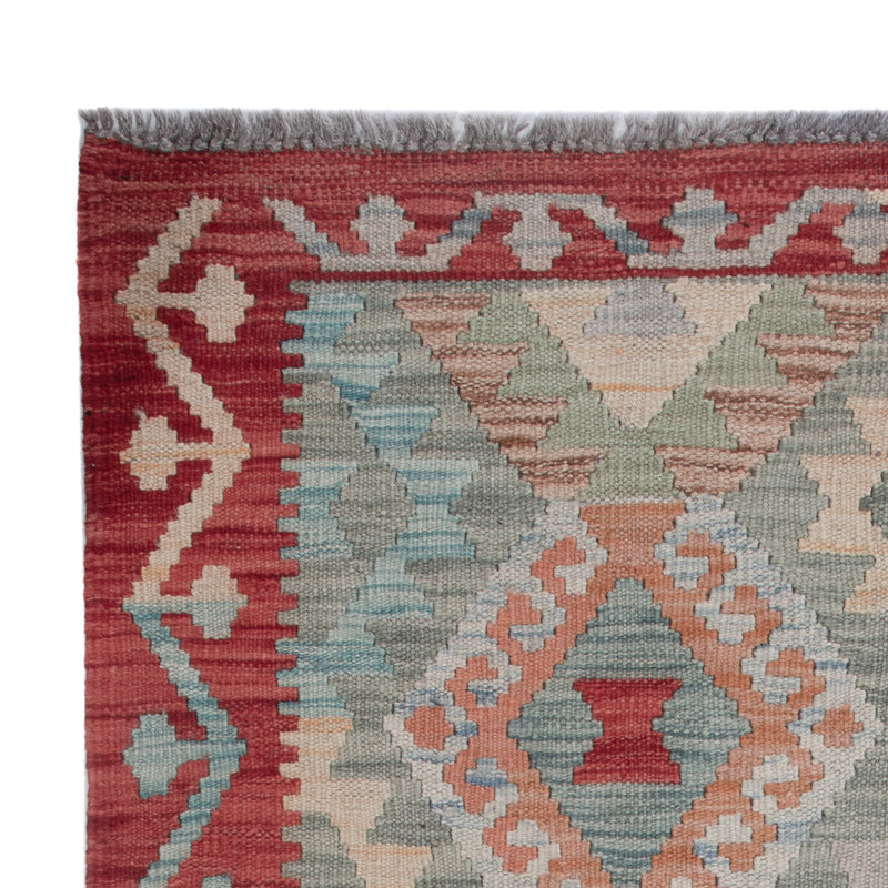 Kelim Carpet - Splash - 123 x 86 cm - flerfärgad