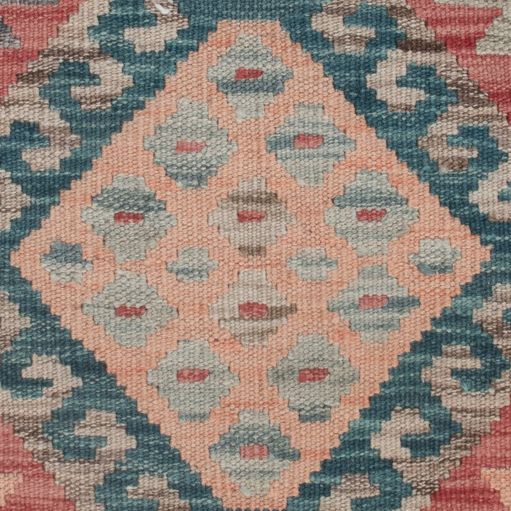 Kelim Teppich - Splash - 130 x 79 cm - mehrfarbig