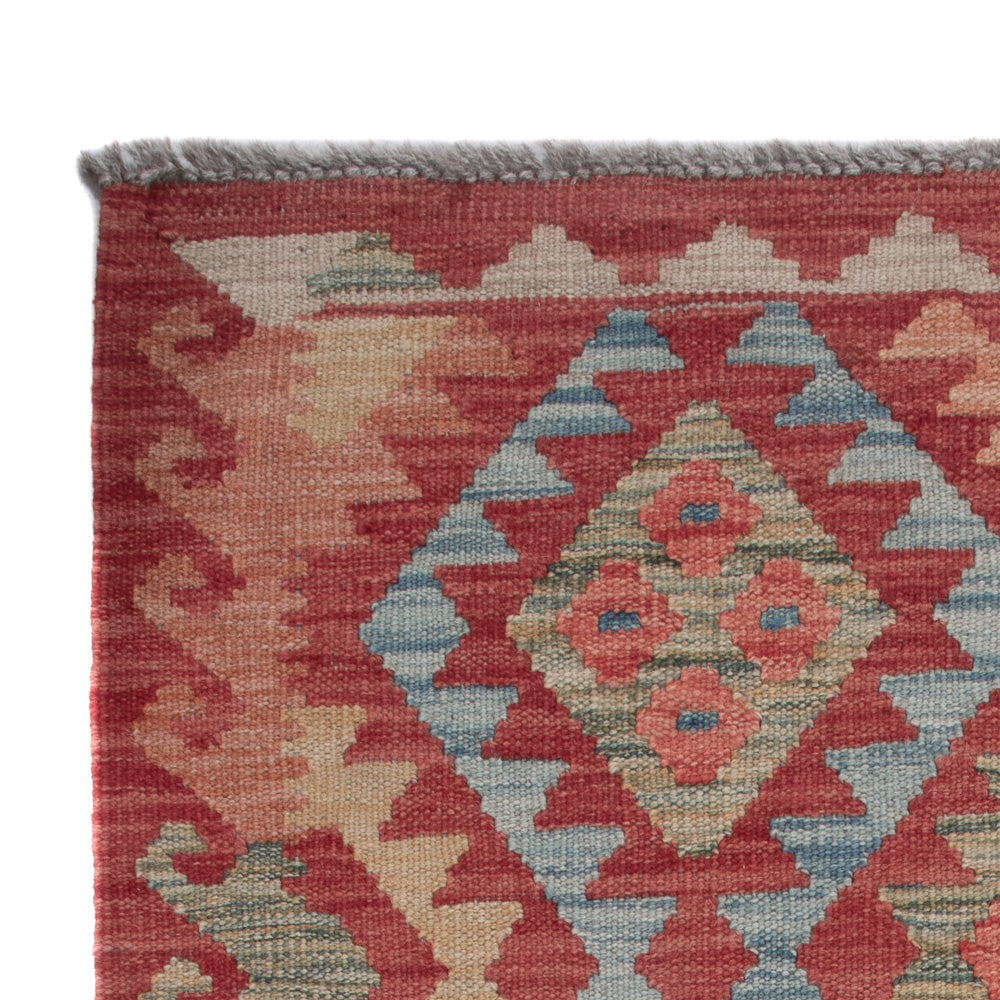 Kelim Carpet - Splash - 131 x 80 cm - flerfärgad