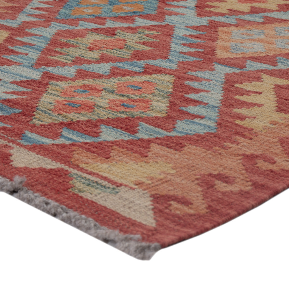 Kelim Carpet - Splash - 131 x 80 cm - flerfärgad