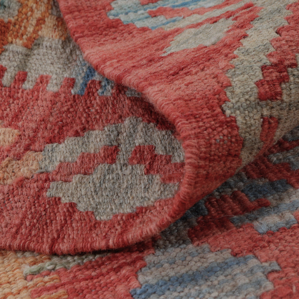 Kelim Carpet - Splash - 122 x 75 cm - flerfärgad