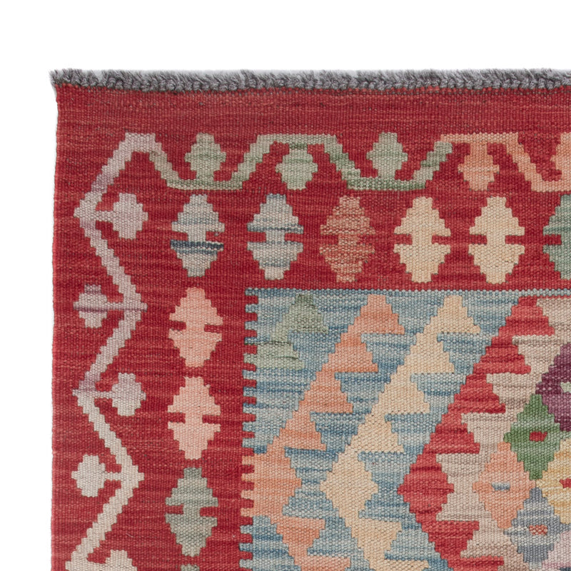 Kelim Teppich - Splash - 128 x 89 cm - mehrfarbig