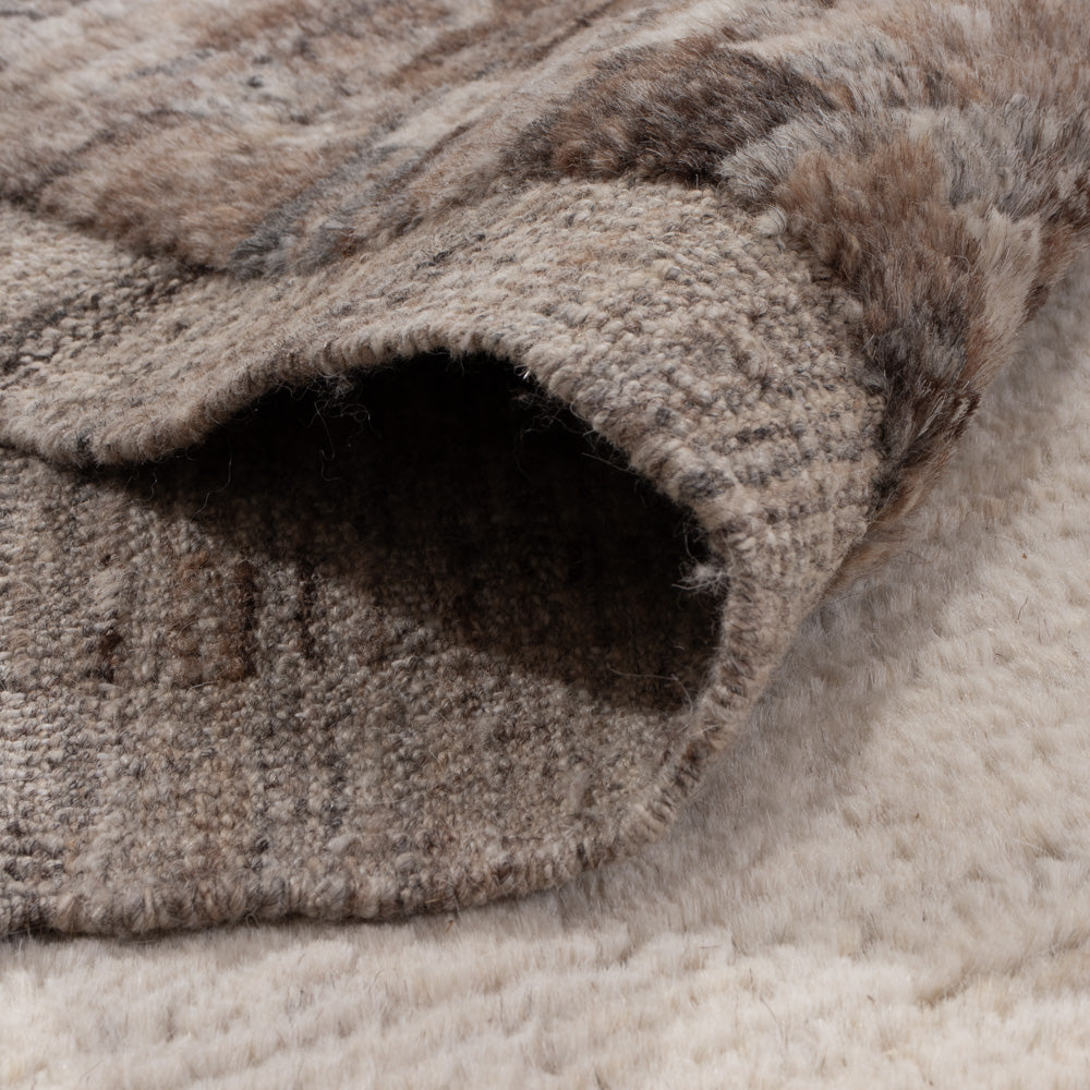 Berber Teppich - 349 x 253 cm - dunkelgrau