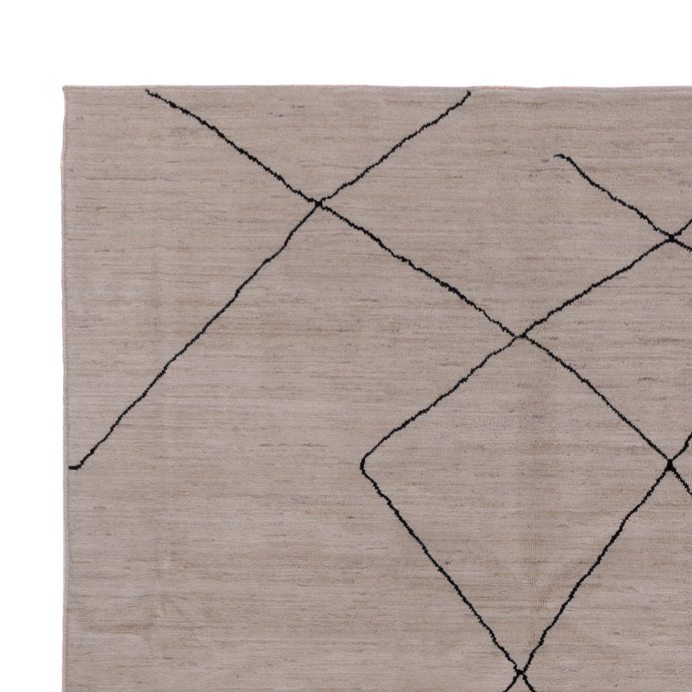 Berber matta - 345 x 247 cm - grått