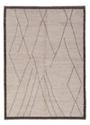 Berber matta 172x239cm - Ullmatta - Rektangulär / Ljusgrå / 172 x 239 cm Rektangulär