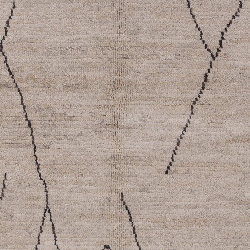 Berber Teppich - 239 x 172 cm - hellgrau