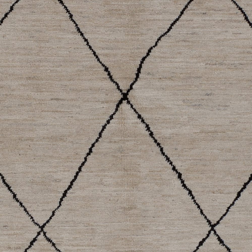 Berber Teppich - 235 x 175 cm - grau