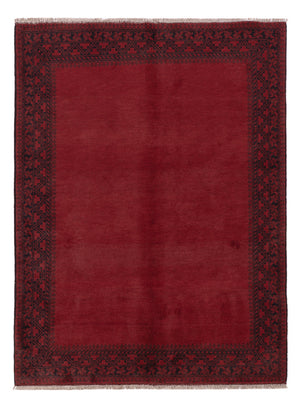 Afghan Teppich - Filpa - 195 x 147 cm - rot