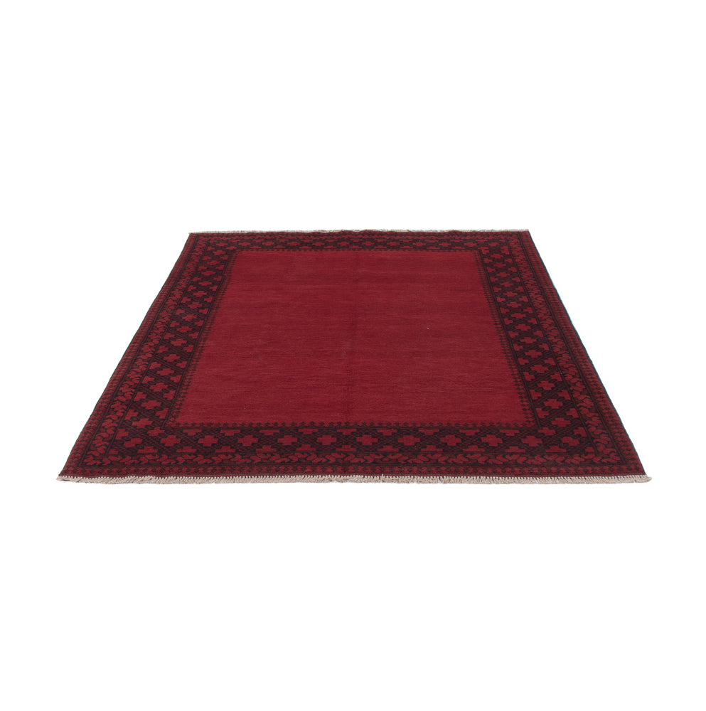 Afghan Teppich - Filpa - 200 x 150 cm - rot