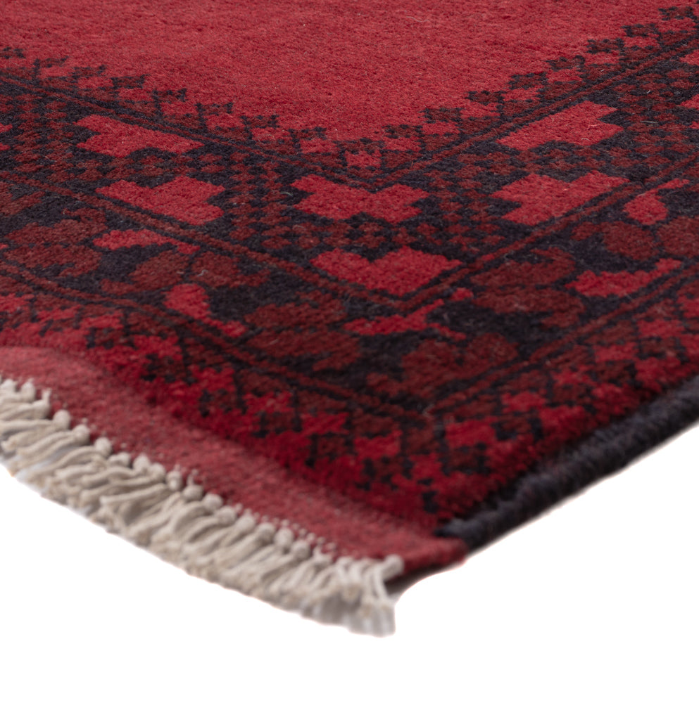 Läufer Afghan - Filpa - 293 x 80 cm - rot