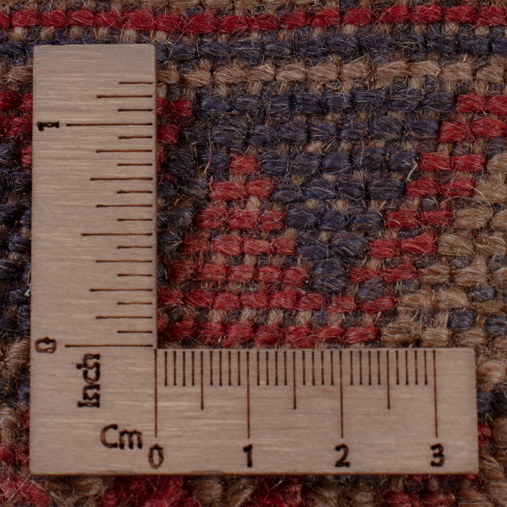 Kelim Teppich - Oriental - 194 x 150 cm - dunkelbeige